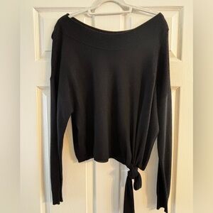 Lola and Sophie Lightweight Black Sweater- Small. GREAT CONDITION